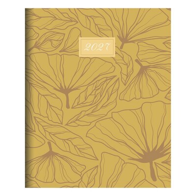 2027 TF Publishing Goldenrod 6.5 x 8  Monthly Standard Planner, Paperboard Cover, Multicolored (27-4204)