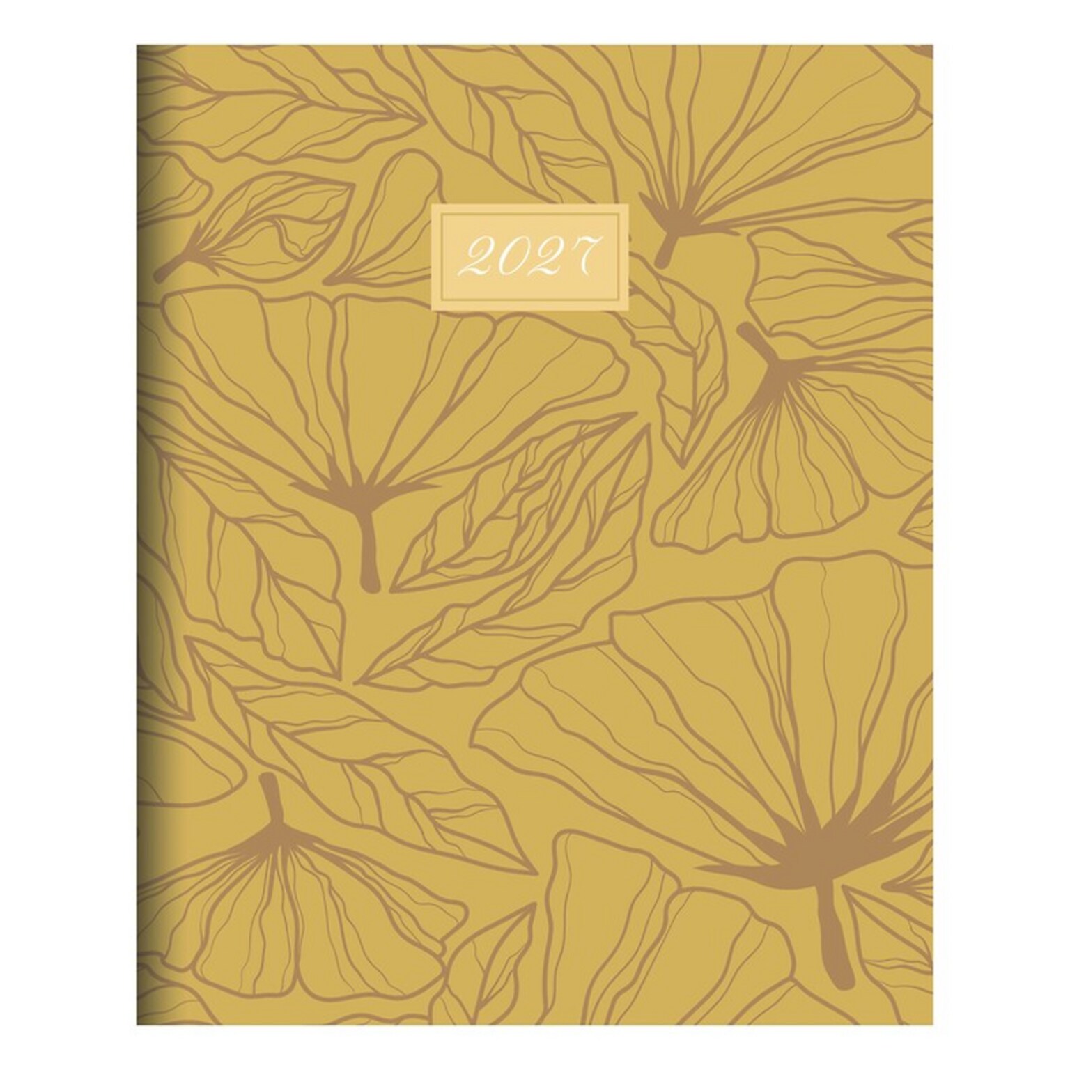 2027 TF Publishing Goldenrod 6.5 x 8  Monthly Standard Planner, Paperboard Cover, Multicolored (27-4204)