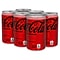 Coca-Cola Coke Zero Mini Cans, 7.5 Oz., 24/Case (00049000061048)