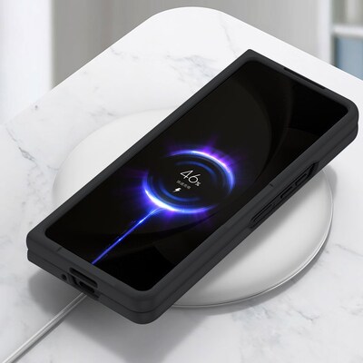 SaharaCase Venture Phone Case for Samsung Galaxy Z Fold6, Shock Absorbing, Scorpion Black (CP00596)