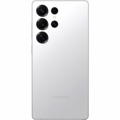 Samsung Galaxy S25 Ultra 5G Smartphone Cell Phone, 512GB, Titanium WhiteSilver (SM-S938UZSEXAA)