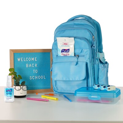 PURELL Advanced Unscented Liquid Hand Sanitizer & Clean and Go Fresh Scent Cleaning Wipes Bundle