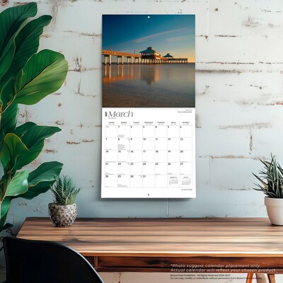 2027 BrownTrout Florida Places 12" x 12" Monthly Wall Calendar (9798330710867)