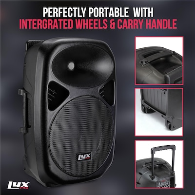 LyxPro 12 Inch Rechargeable PA Speaker (LYXSPA12BAT)