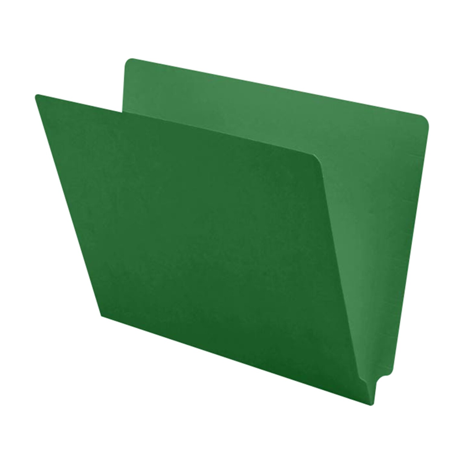 Medical Arts Press End Tab File Folder, Straight Cut, Letter-Size, Green, 100/Box (S-09241-GRN)