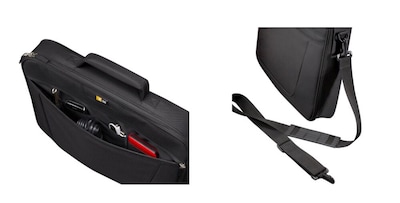 Case Logic 15.6" Polyester Laptop Bag, Black (3201491)