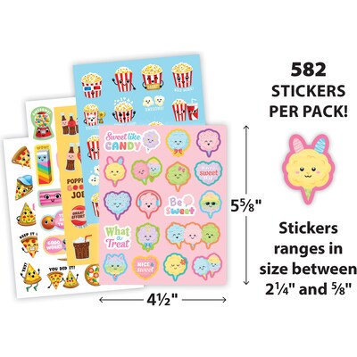 Teacher Created Resources Fun Fair Smelly Stickers, 582/Pack (TCR2088723)