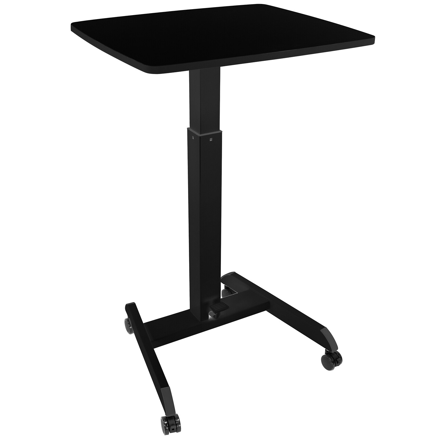 Mount-It! 24W Manual Adjustable Standing Laptop Desk, Black (MI-7997BLK)