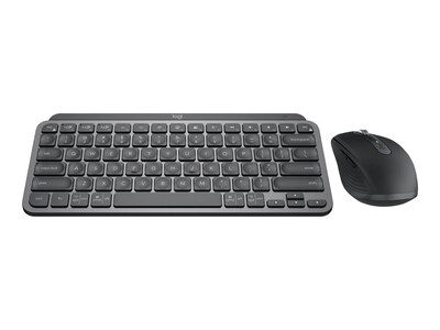 Logitech MX Keys Mini Combo Wireless Keyboard and Laser Mouse, Graphite (920-011048)