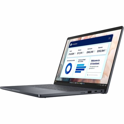 Dell Pro Premium 14" LED Laptop, Copilot+ PC, Intel Core Ultra 7 266V, 16GB RAM, 512GB SSD, 21 Hour Battery, Windows 11 Pro