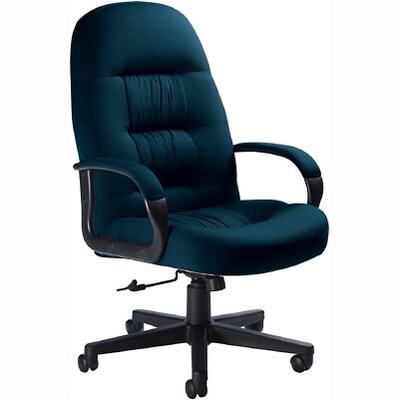 Global® Comfort & Style Executive Chair; Blue