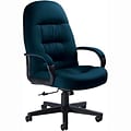 Global® Comfort & Style Executive Chair; Blue