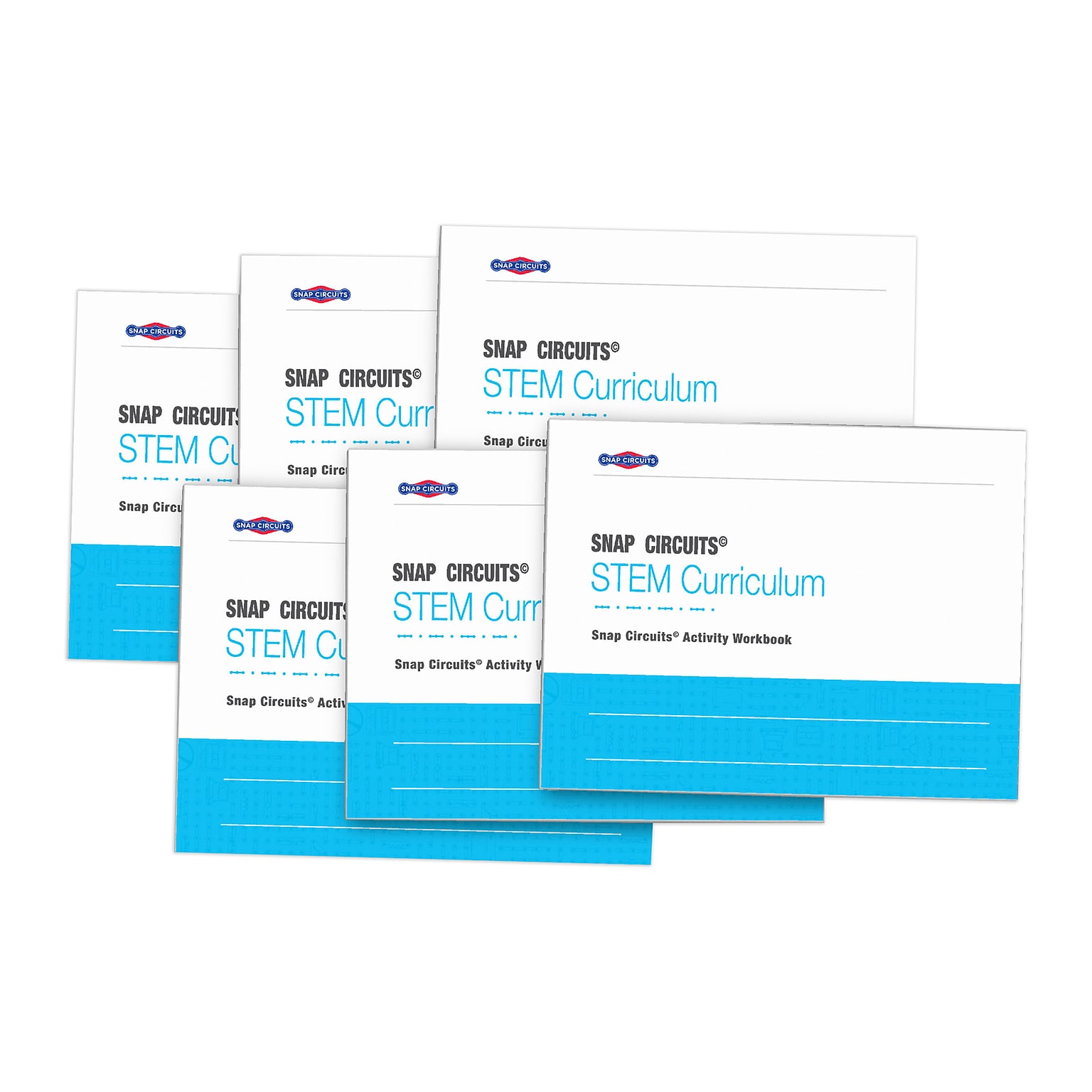 Snap Circuits Student Manual for STEM Classroom Activity Kit, 6-Pack (EE-SCSCWP6)