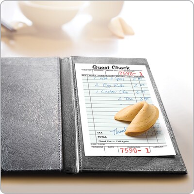 TOPS™ Perforated Guest Check Pad, 1-Part, 50 Sheets/Pad (525SW)