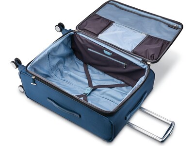 Samsonite SoLyte DLX Polyester 4-Wheel Spinner Luggage, Teal (123569-0559)