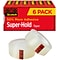 Scotch Super-Hold Transparent Clear Tape Refill, 0.75 x 27.77 yds., 1 Core, Clear, 6 Rolls/Pack (7