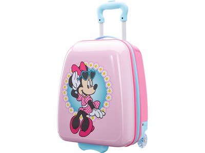 American Tourister Disney Kids Minnie Plastic Carry-On Luggage, Multicolor (139452-4451)