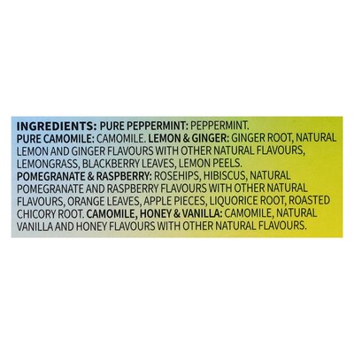 Twinings Assorted Herbal Tea Bags, 20/Box (F08666)