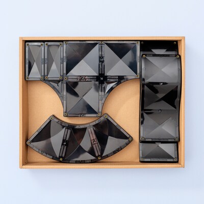Connetix Magnetic Tiles Ramps & Intersections Pack, 16 Pieces (CNTO00016RI)