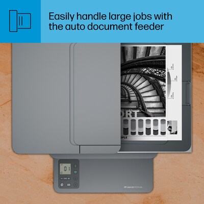 HP LaserJet M234sdw Wireless Black & White Laser Printer, All-In-One, Print, Scan, Copy, Best for Home Office (6GX01F)