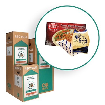 TerraCycle Cardboard Laminated Paper Packaging Zero Waste Box, 21 Gallon, Natural Kraft (CS27-M)