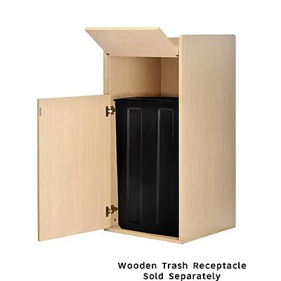 Alpine Industries Trash Can Rigid Bin Liner, Black (ALPA01)