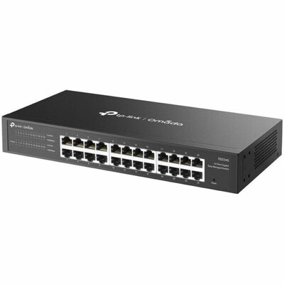 TP-Link Omada 24-Port Gigabit Easy Managed Switch, Black (ES224G)