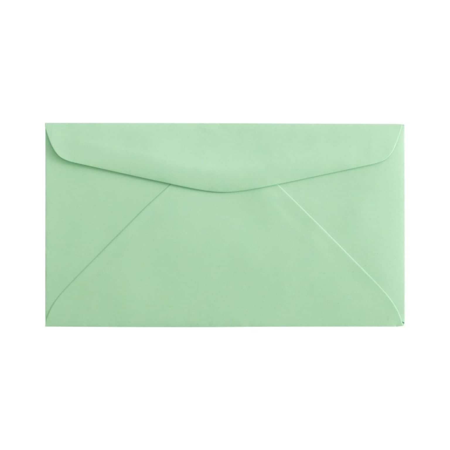 JAM Paper #6 3/4 Invitation Envelope, 3 5/8 x 6 1/2, Light Green, 1000/Carton (457611417)