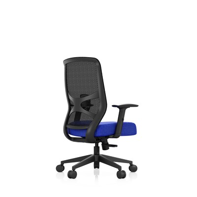Tempur-Pedic ProTask Mesh/Fabric Swivel Executive Task Chair, Blue (TP-PROTASK-BLU)