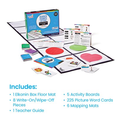 hand2mind Guided Phonics + Beyond, Word Mapping Center, Units 4-6 (96971)