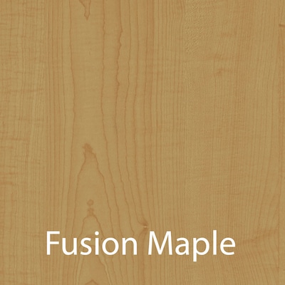 Correll Curvature Collection 72"W x 36"D Conference Table, Fusion Maple (CC3672R-16-14-16)