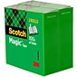 Scotch® Magic™ Invisible Tape Refill,3/4" x 72 yds., 2 Rolls/Pack (810-2P34-72)