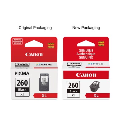 Canon PG-260 XL Black High Yield Ink Cartridge  (3706C001)