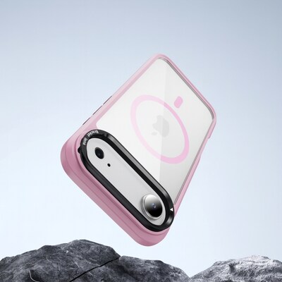 SaharaCase Raider Series MagSafe Compatible Phone Case for iPhone 17 Air, Shock Absorbing, Desert Rose (CP00955)