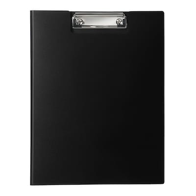Cosco Clipboard, Letter Size, Black, 12/Pack (076104PK12 )