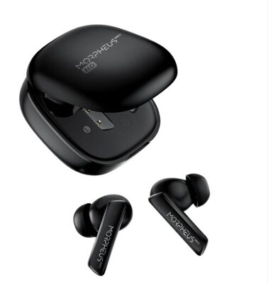 Morpheus 360 Pulse Hybrid Wireless Noise Cancelling Earbuds, Black (TW7850HD)