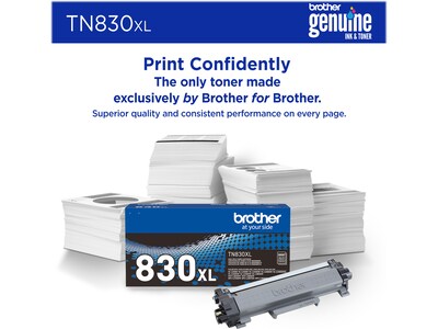Brother TN830 Black High Yield Toner Cartridge (TN830XL)