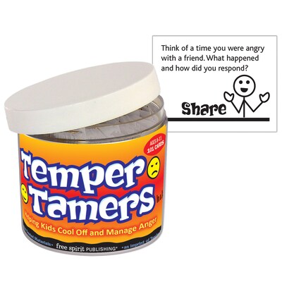 Free Spirit Publishing Temper Tamers In a Jar, Multicolored (SEP141023)