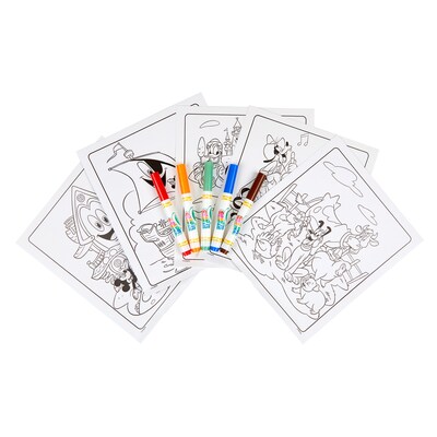 Crayola Color Wonde: Mickey Coloring Book, 18 Pages, 2 Sets/Bundle (BIN757006-2)