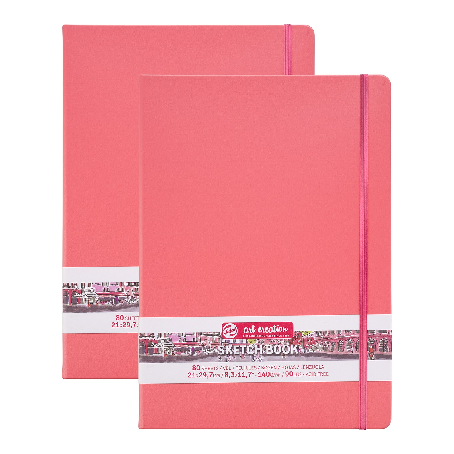 Talens Art Creation 8.3 x 11.7 Sketch Book, 80 Sheets/Book, 2/Bundle (TLN9314313M-2)
