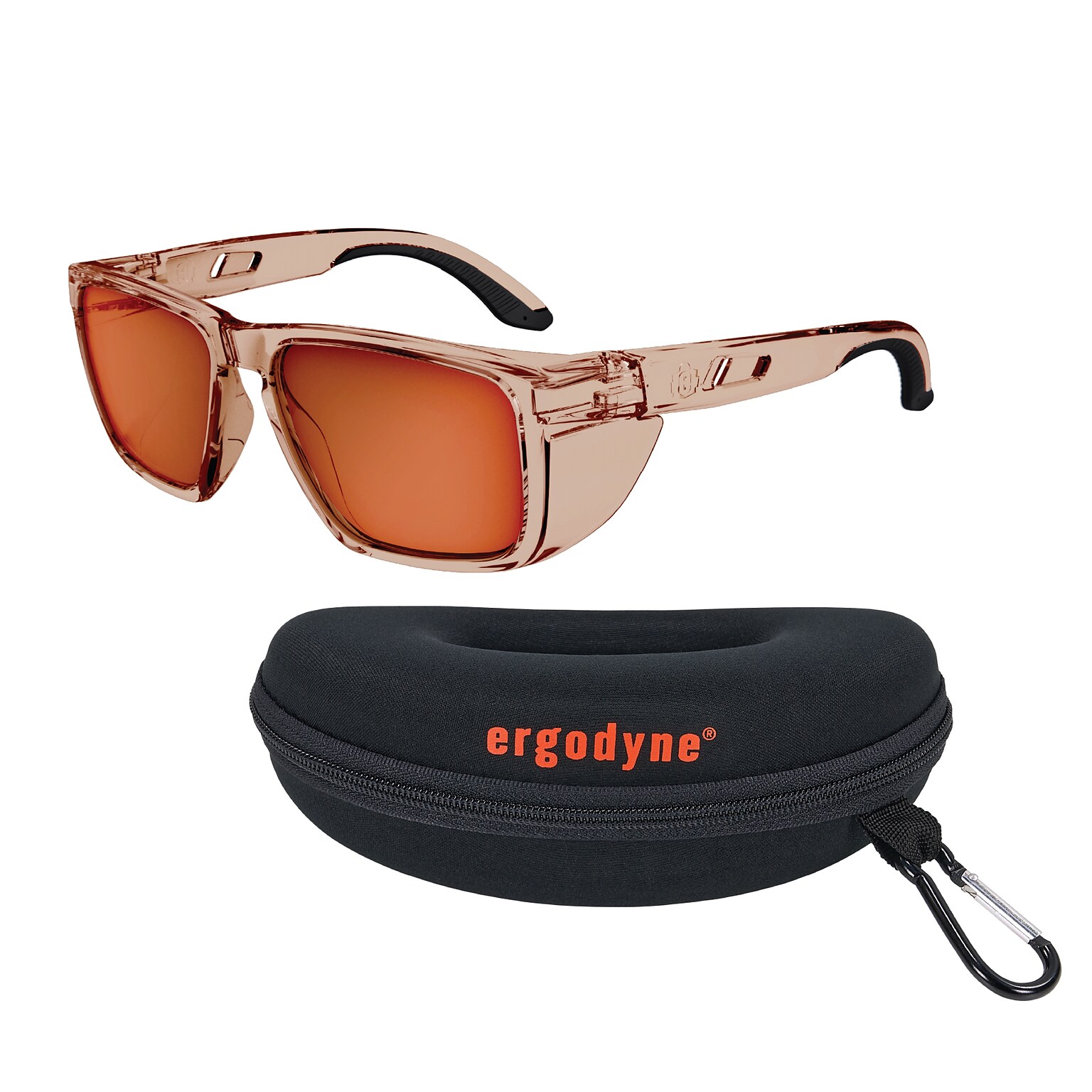 Ergodyne Skullerz SIXTEN-AFASPM Anti-Fog Safety Glasses, Bronze Lens (58241)