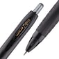 uniball 307 Retractable Gel Pens, Micro Point, 0.5mm, Black Ink, Dozen (1947087)