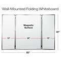 Excello Global Products Magnetic Dry-Erase Folding Whiteboard, 40 x 60 (EGP-HD-0482)