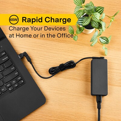 NXT Technologies™ 65W Universal Laptop and Ultrabook™ Charger (NX60576)
