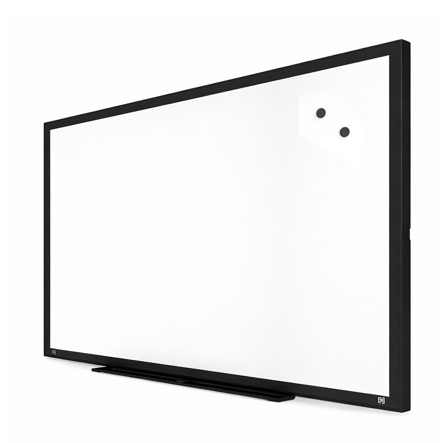 TRU RED™ Magnetic Steel Dry Erase Board, Black Frame, 3 x 2 (TR61180)