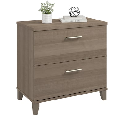 Bush Furniture Somerset Lateral File Cabinet, Ash Gray (WC81680)