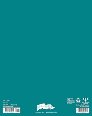 2026-2027 Willow Creek 7.5 x 9.5 Academic Weekly & Monthly Planner, Wild Garden Glow (65945)