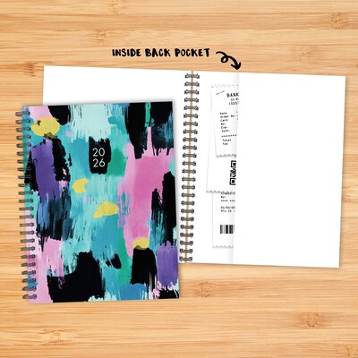2026 Willow Creek Abstract Art 6.5" x 8.5"  Weekly & Monthly Planner, Paperboard Cover (56639)
