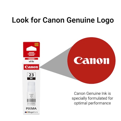 Canon GI-23 Black Standard Yield Ink Cartridge Refill (4696C001)