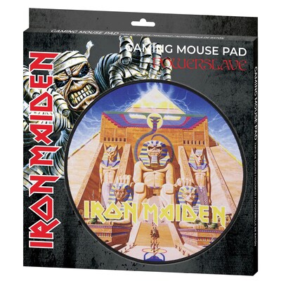 Subsonic IRON MAIDEN Powerslave 11.8" Round Gaming Mouse Pad (SA5646-IM4)